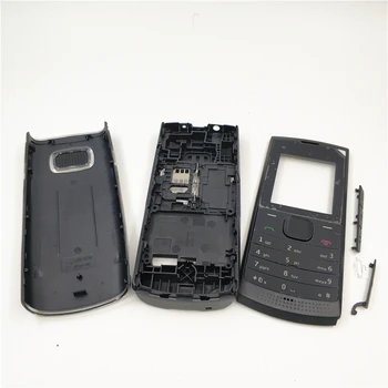 Kvalitné Nové Úplné Dokončenie Mobilný Telefón Bývanie Kryt Prípade anglický Klávesnica Pre Nokia x1 X1-00 X1-01