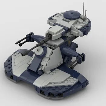 Nové ZSDP 75283 Úprava Space Star Wars Série Obrnený Tank Útok Model MOC-53017 stavebným Tehly Dieťa DIY Hračka Darček