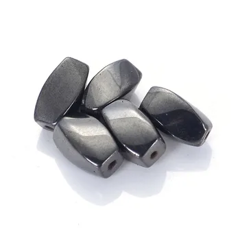 Magnetické Hematite Twist Voľné Korálky 6x12 mm Pre Diy Šperky Robiť