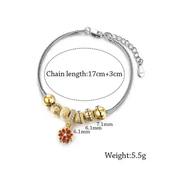 DALARAN, Odporúčané Značky Murano Rose Gold Korálky Kúzlo Náramky & Bangles 925 Sterling Silver Pre Ženy Osobnosti Luxusné Šperky