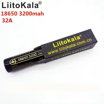1-6PCSHK LiitoKala Lii-32A 3,7 V 18650 3200mAh pre LG MH1 10A Li-ion Nabíjateľná Batéria 18650 e-BIKE Batérie Elektrické vyvážené