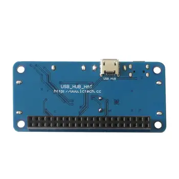 Raspberry Pi Nula Rozbočovač USB Power Manager4 Predĺženie USB Rozhranie Hub DIY Kit Pre Raspberry Pi Nula/Zero W/3B/3B+/4B