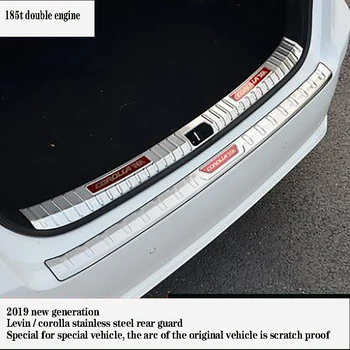 Zadný Nárazník Chránič Prahu Batožinového Priestoru Kryt Kryt Výbava Auto Príslušenstvo Toyota Corolla Levin Dvojitý Motor Altis E170 2019