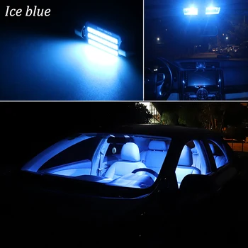KAMMURI 14Pc Biela bez Chýb LED špz Lampa + LED Osvetlenie Interiéru Auta Pre Audi TT TTS 8J MK2 Kupé Roadster (2007-)