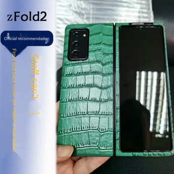 Galaxy z fold 2 puzdro pre Galaxy Z Fold2 5G pravá Koža Mobilného Telefónu prípade 14 Farieb Voliteľné Nové Prírastky