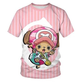 Luff Jeden Kus T-shirts Chlapci/Dievča 2019 Nové Módne Hip Hop T Shirt Deti Bežné Značku Oblečenia 3D Vytlačené Deti Letné Tričko