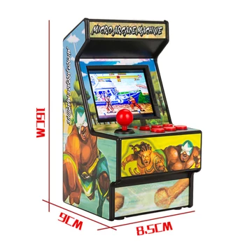 2018 16bit pre sega hry 156 gams v 1 Mini Prenosné Arcade Machine Klasické Retro Handheld Video Game Console Arkádovej Hry