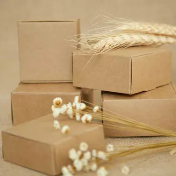 2017 DIY Kraft papier darčeka pre svadby,narodeniny a Vianočný večierok darčekové Balenie Multy Veľkosti Vlastné Logo Náklady Extra