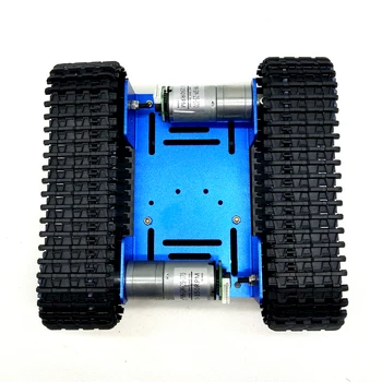 Mini T10P Inteligentný Robot Tank, Pásový Podvozok Auta Platformu s Gear Motor pre DIY Robot Hračka Časť