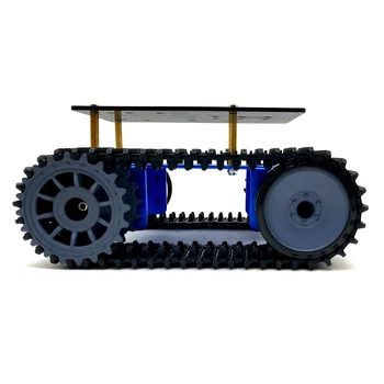 Mini T10P Inteligentný Robot Tank, Pásový Podvozok Auta Platformu s Gear Motor pre DIY Robot Hračka Časť