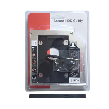 SATA 2. HDD SSD Modul Caddy Adaptér pre Dell Inspiron 14z 5423 15z 5523 15R 5537 5521 5721(Dar Optickej jednotky rámu )