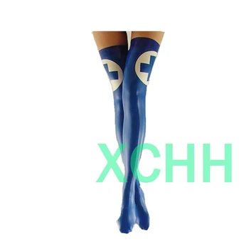 Prírodný Latex Ponožky Sexy Ženy, Pančuchy Strany Klubu Nosiť anime cosplay kostýmy
