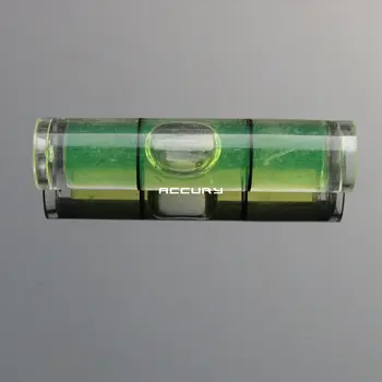 100ks 8*35mm Akryl vodováhy bublina Valcové úrovne na Stene Visia Obrázky Rám príslušenstvo