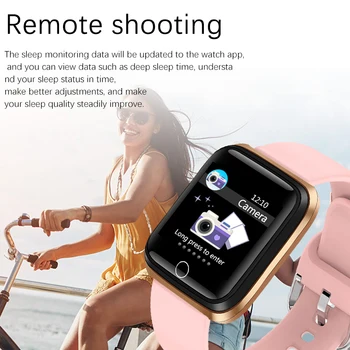 LIGE Smart Hodinky Ženy, Športové smartwatch Mužov Vodotesný IP67 Fitness Sledovať tepovú frekvenciu, krvný tlak monitor pre Android ios