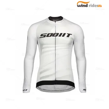 Scottful Mužov Dlhý Rukáv Oblečenie, Cyklistické Dresy Pro Team MTB Plášť Maillot Ropa Ciclismo Jar Jeseň Priedušná Športové oblečenie