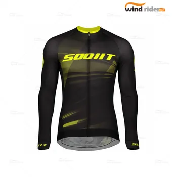 Scottful Mužov Dlhý Rukáv Oblečenie, Cyklistické Dresy Pro Team MTB Plášť Maillot Ropa Ciclismo Jar Jeseň Priedušná Športové oblečenie