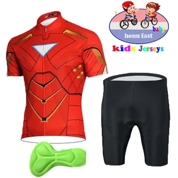 2020 Pro Detský Cyklistický Dres Nastaviť Chlapci Krátkym Rukávom Letné Cyklistické Oblečenie MTB Ropa Ciclismo Dieťa Požičovňa Nosiť Športové Oblek