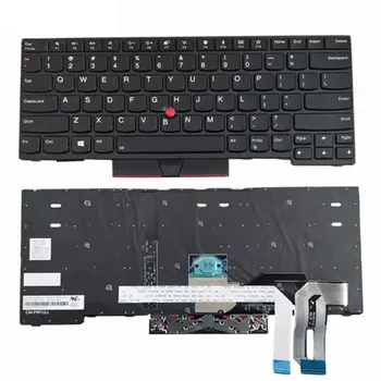 YALUZU NÁS Podsvietený anglická klávesnica pre Lenovo Thinkpad E480 E485 L480 L380 T490 E490 E495 L490 T495 jogy L390 T480S P43S 01YP360