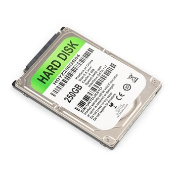 2.5 Palcový HDD SATA, USB Kábel Adaptéra 80/120/160/250/320/500GB pre PC, Notebook Mechanickej Pevného Disku