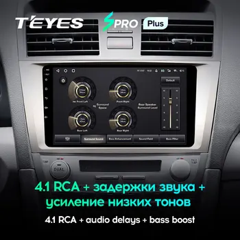 TEYES SPRO Plus Pre Toyota Camry 6 XV 40 50 2006 - 2011 Auto Rádio Multimediálny Prehrávač Videa Navigácie GPS Android 10 Č 2din