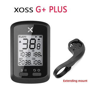 XOSS Bicykli Počítač G + plus Bezdrôtový GPS Tachometer Nepremokavé Cestnej Bike MTB Bicykel Bluetooth ANT+ Sprint Cyklistické Počítače