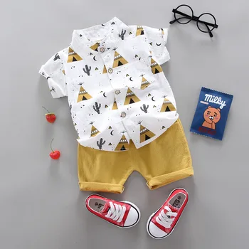 Letné Baby Boy to Oblek Detské Oblečenie Set pre Chlapcov Ležérne Oblečenie Set-Top Šortky Dieťa Šport, Obleky, Oblečenie pre Deti