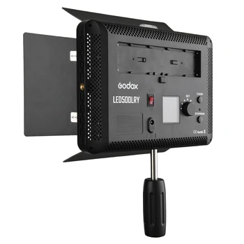 Godox 3x LED500LRC 3300-5600K LED Video Svetlo Kontinuálne Osvetlenie Auta, Foto Video Fotografovanie so Svetlom Stáť a Vykonávať Prípad