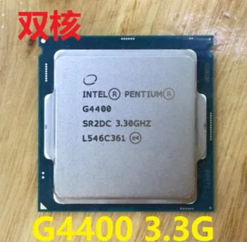 Intel Pentium G4400 g4400 Procesor, 3 MB Cache, 3.3 GHz LGA1151 Dual Core Desktop PC CPU môže pracovať na sklade