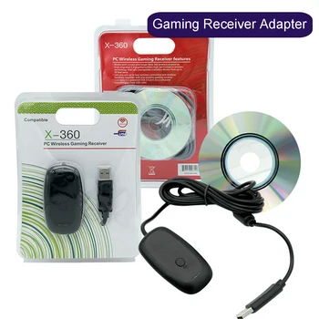Vococal USB Bezdrôtový ovládač Gamepad PC Počítač, Notebook Herný Prijímač Adaptér pre XBOX 360 Xbox360 X-360 Hra Príslušenstvo