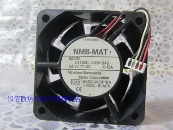Pôvodné NMB 2410ML-09W-B45 6025 24.5 V 0.12A60 * 60 * 25 mm chladenie ventilátorom