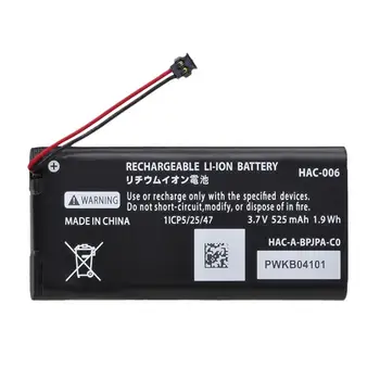 2 ks HAC-006, HAC-BPJPA-C0 450mAh Batérie Kompatibilný pre Nintendo Prepínač HAC-015, HAC-016, HAC-A-JCL-C0, HAC-A-JCR-C0 Radič