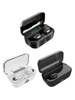 G6S Tws Bluetooth Slúchadlo 8D Bezdrôtové Stereo Slúchadlá Mini Bezdrôtové Slúchadlo Headset S 3500mAh Power Bank Slúchadlá Slúchadlá