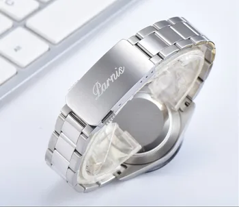 Sapphire Crystal 39 mm PARNIS Japonský quartz pánske hodinky Multi-function quartz hodinky 5Bar pa18-p8