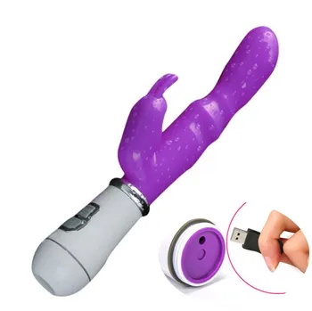 10 Rýchlosť Rabbit Vibrátor, Klitorisu Stimulátor G-bodu Masér, Sexuálne Hračky Pre Ženy Vibrátor, Dildo Žena Masturbator Sex Shop