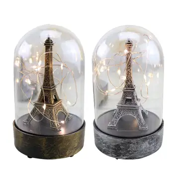 1PC Romantický Paríž Veža Svetlo Ornament Valentína Priateľku, Darček k Narodeninám Tvorivé Noc Lampa Dekorácie Dropshipping