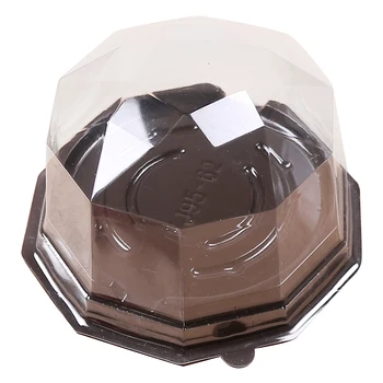 50pcs 100ks Diamond Tvar Mooncake Krabice A Obaly Box Jednorazové Mousse Obaly Boxy Tortu Políčok Pre Svadby, Narodeniny