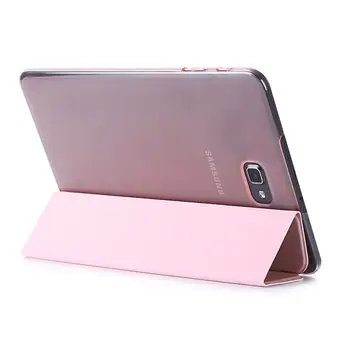Originálne puzdro Pre Samsung Galaxy Tab A a6 10.1 2016 T585 T580 SM-T580 T580N Smart Case Kryt PU Kožené Funda Tablet+Film+Pero
