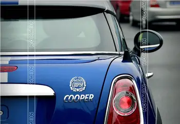 Najnovšie Módne tlač samolepky prispôsobenie Zrna & Laurel kvet krásny Štýl UV Chránené Mini Cooper Auto Príslušenstvo(1PC/SET)