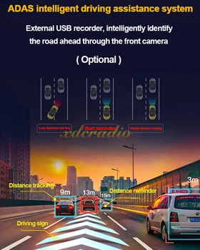 Xdcradio 10.25 palcový Android 9.0 Pre Audi Q5, autorádio Automotivo Auto Multimediálny Prehrávač Auto GPS Navigácie Stereo 4G 2013 - 2018