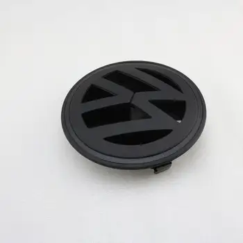 150mm Matt Black Prednej maske Auta Logo Odznak Náhradný Znak pre VW Volkswagen Passat CC Golf MK5
