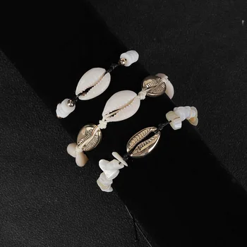 Artilady 3ks sada kúzlo shell náramok s rao quartz stone náramok pre ženy pláži šperky strany gift drop shipping