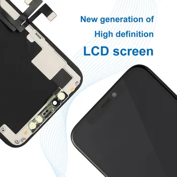 Trieda AAA+++ Na iPhone 11, 11pro, 11pro, max LCD Displej S 3D Dotykový Displej Digitalizátorom. Montáž Nahradenie Č Mŕtvy Pixel