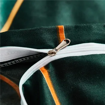 NINECENT Luxusné Cumlík Nastaviť bytový Textil Pohodlné Lôžka Nastaviť Farbou Jednoduchosť Perinu obliečka na Vankúš 3ks