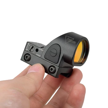 Taktické Mini RMR SRO Red Dot Rozsah Pohľad Airsoft Lov Reflex Pohľad Zbrane, strih 20 mm Železničnej Pre Collimator Glock Puška