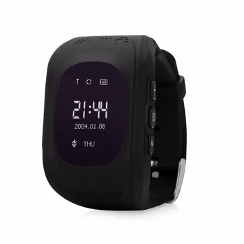 Q50 OLED Obrazovke HD Smart Bezpečné GPS GSM SOS Volanie Miesto Locator Tracker Hodinky Náramkové hodinky pre Deti, Dieťa Anti-Stratil Baby Monitor