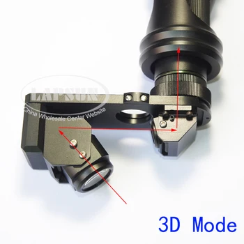 3D Stereo & 2D (2 modely) 180X Zoom C-Mount Objektív pre Digitálne Priemyselné Mikroskopom Fotoaparát
