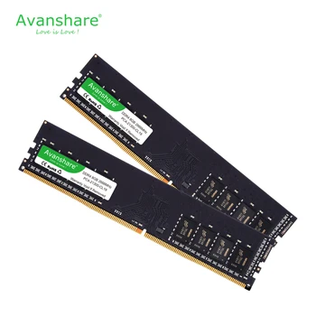 Avanshare DDR4 Ploche RAM 4 GB 8 GB 16 GB 32 gb Pamäte DDR4 2400 2666 3200Mhz Memoria DDR4 Ram Dimm 288-Pin 1.2 V, Vysoký Výkon