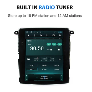 ONKAR Auto Tesla Rádio Pre Subaru XV Lesník 2018 2019 Android 10 Auta GPS Navigácie, WIFI, Bluetooth 5.0 4GB+64GB 4G SIM Port