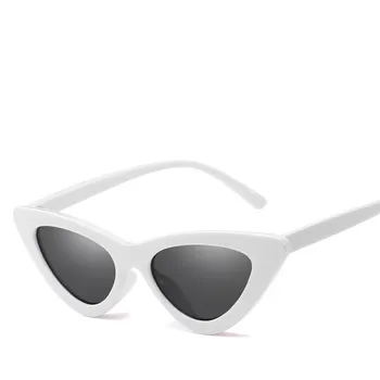LONSY Retro Cat Eye slnečné Okuliare Ženy Značky Dizajnér Retro Slnečné Okuliare Pre Ženy Móda 2020 Okuliare Oculos De Sol Feminino