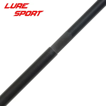 LureSport 2sets 2.1 m 2,4 m 2.7 m 3 m 4 sekcie Matt Black Cestovných Rybársky Uhlíka, ktoré sú prázdne M Power Rod stavebná Zložka Opravy urob si sám